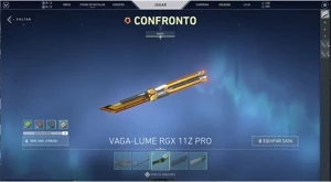 Conta Valorant/ 2 Skins Finalização/ Faca RGX
