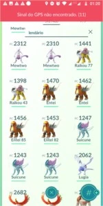 Conta de Pokémon GO