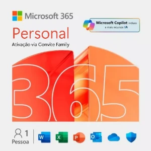 Microsoft Office 365 - no seu Email - 1TB OneDrive (1 ano) - Assinaturas e Premium