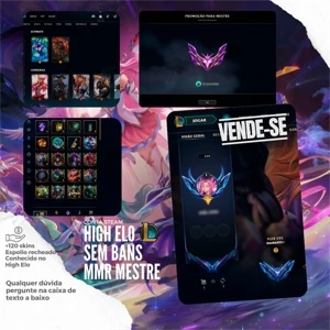 Conta lol diamante 1 - League of Legends