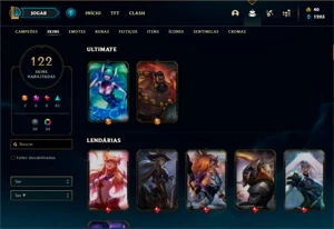 Conta lol diamante 1 - League of Legends