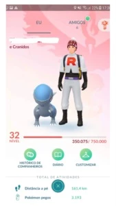 Conta - Pokemon go - lvl 32 - Pokémon