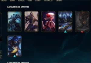 conta lol ex platina1 - League of Legends