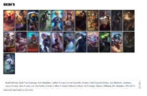 Conta Diamante 3 - League of Legends LOL
