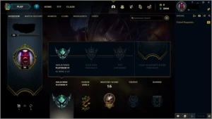 🔥CONTA PLATINA 4 61% WR ÓTIMA PRA SMURF MMR DIAMOND🔥 - League of Legends LOL