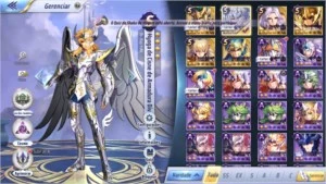 Hyoga Divino A130 Servidor Novo - Saint Seiya Awakening SSA