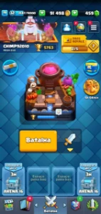 Conta de Clash com mais de 5000 troféus não perde - Clash Royale