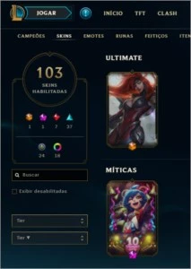 Conta League of Legends - 2015 - 670k M. Katarina LOL