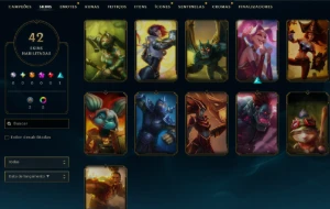 [Entrega Automática] Conta Lol Platina, 42 Skins, Upada Mão - League of Legends