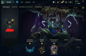 [Entrega Automática] Conta Lol Platina, 42 Skins, Upada Mão - League of Legends