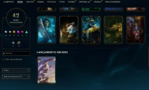 [Entrega Automática] Conta Lol Platina, 42 Skins, Upada Mão - League of Legends