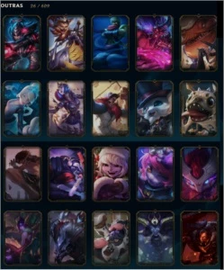 Conta Ouro 4 FLEX 5X5 // 82 CAMPEÕES // 41 SKINS - League of Legends LOL