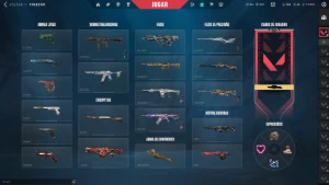 Conta valorant com varias skins raras