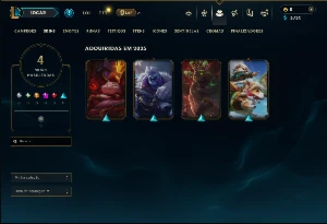 Mestre com 70 Champs e 4 Skins  ( 21 PDL ) - League of Legends LOL