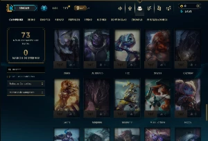 Mestre com 70 Champs e 4 Skins  ( 21 PDL ) - League of Legends LOL