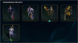 Conta League Of Legends Platina 4 LOL