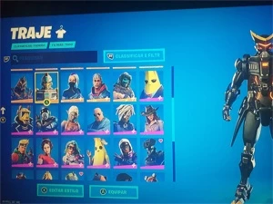 Conta fortnite mais de 55 skins completas( mochila,picareta)