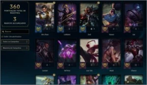 CONTA DE LOL NÍVEL 285 - 52 SKINS - 113 CHAMPS - League of Legends