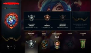 CONTA DE LOL NÍVEL 285 - 52 SKINS - 113 CHAMPS - League of Legends