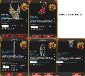 Conta Aqw Lv 100 Com Member E Barata - Adventure Quest World