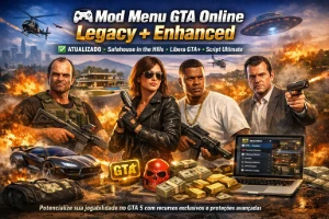Mod Menu GTA Online Legacy + Enhanced e libere o GTA+ - Outros