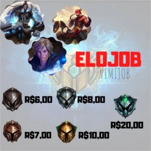 VIMIJOB - O Elojob mais barato do Brasil! - League of Legends LOL