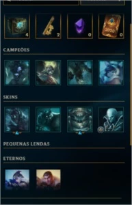 CONTA SMURF PLAT 1 - League of Legends LOL