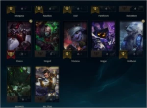 CONTA SMURF PLAT 1 - League of Legends LOL