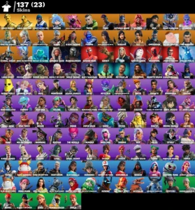 Conta FORTINITE | 137 Skins | Midas Original | Spider-Men - Fortnite