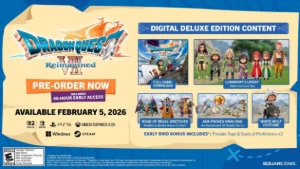 Dragon Quest 7 VII Reimagined Deluxe Pc Steam Offline
