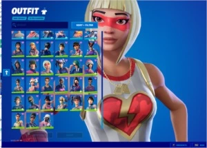 conta s3 249 skins+minty 1000 vbu+salve o mundo+ 52 jgs + r6 - Fortnite