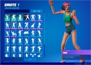 conta s3 249 skins+minty 1000 vbu+salve o mundo+ 52 jgs + r6 - Fortnite