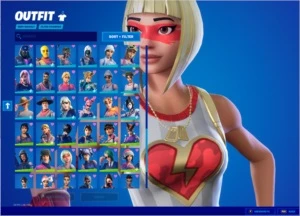 conta s3 249 skins+minty 1000 vbu+salve o mundo+ 52 jgs + r6 - Fortnite