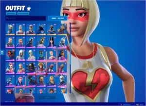 conta s3 249 skins+minty 1000 vbu+salve o mundo+ 52 jgs + r6 - Fortnite