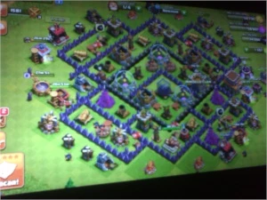Vivendo cuenta Clash of Clans CV8 Full Defence