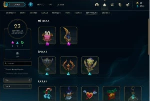 CONTA LOL DIAMANTE// QUASE TODOS CAMPEÕES// 160 SKINS// S5 - League of Legends