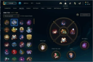 CONTA LOL DIAMANTE// QUASE TODOS CAMPEÕES// 160 SKINS// S5 - League of Legends