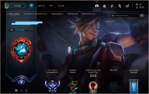 CONTA LOL DIAMANTE// QUASE TODOS CAMPEÕES// 160 SKINS// S5 - League of Legends