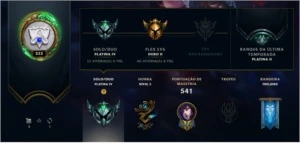 Conta League of Legends LOL