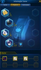 Conta LADMO OMEGAMON LVL 126 HIKARI - Digimon Masters Online