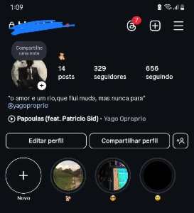 Conta Instagram 329 seguidores tudo real - Redes Sociais