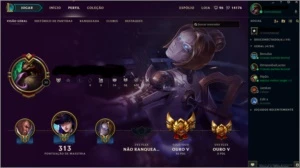 Conta Ouro V Full - League of Legends LOL