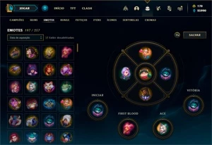 Conta lol Diamante 2 (MMR de Mestre) - League of Legends