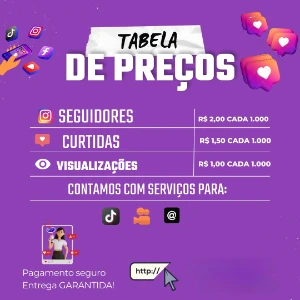 Seguidores No Instagram Barato! - Redes Sociais