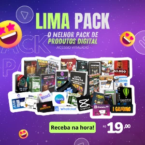 Pack Produtos Digitais 2.0 + BÔNUS