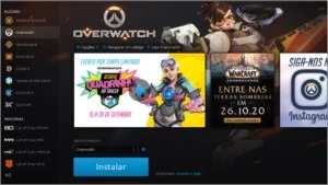 Conta blizzard Overwatch com skin!