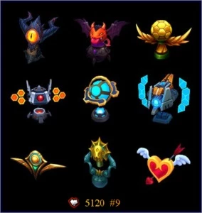Conta platina V - League of Legends LOL