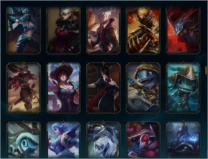Conta League of Legends Todos os Campeões 187 Skins LOL