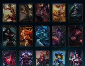 Conta League of Legends Todos os Campeões 187 Skins LOL