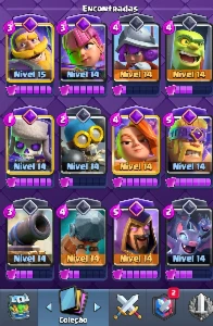 Conta Clash Royale nível 56, com email de recuperação.Vária